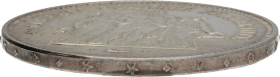 Moneda Francia 50 Francs Hércules Plata 1975 30,01 g