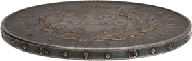 Moneda Francia 50 Francs Hércules Plata 1978 30,09 g