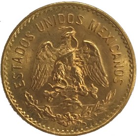 Moneda México 5 Pesos Oro 1955 4,18 g