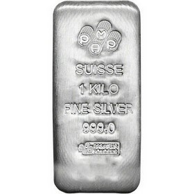 Lingote PAMP Plata 1.000 g