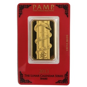 Lingote PAMP Oro 2013 1 oz