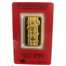 Lingote PAMP Oro 2013 1 oz
