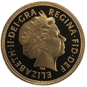 Moneda Reino Unido Soberano Proof con certificado y estuche de 1 Libra Oro 1998 7,99 g