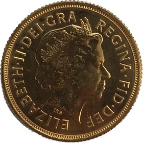 Moneda Reino Unido Soberano de 1 Libra Oro 2013 7,98 g