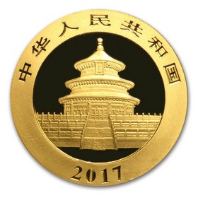 Moneda China Panda de 200 Yuan (Precintada) Oro 2017 15 g