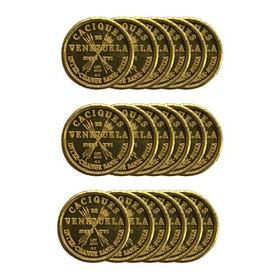 Lote 18 Monedas Caciques de Venezuela 26,63 g