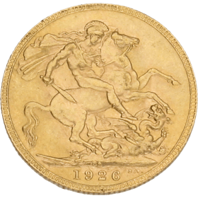 Moneda Sudáfrica 1 Libra Soberano Oro 1926 Pretoria 7,99 g