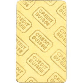 Lingote Credit Suisse nº 849771 Oro 2,50 g