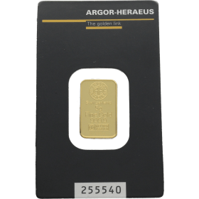 Lingote nº 255540 Oro 5 g