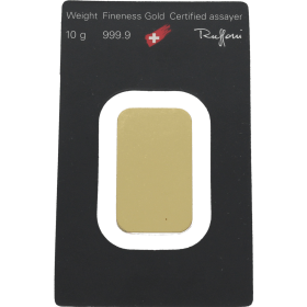 Lingote nº 255324 Oro 10 g