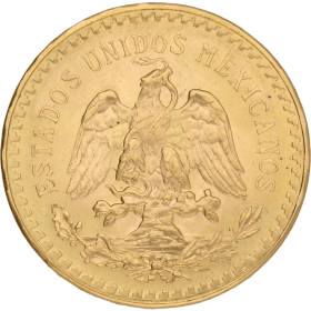 Moneda México 50 Pesos Oro 1947 41,67 g