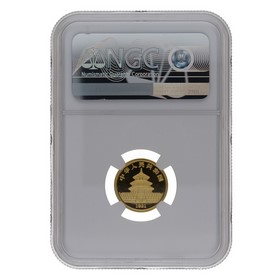 Moneda China 10 Yuans Panda MS 69 Large Date Oro 1991 1/10oz