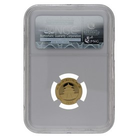 Moneda China 50 Yuans Panda MS 70 Oro 2008 1/10oz