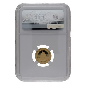 Moneda China 50 Yuans Panda MS 70 Oro 2015 1/10oz