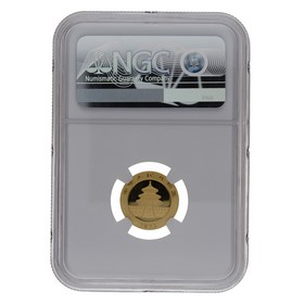 Moneda China 50 Yuans Panda MS 70 Early Releases Oro 2023 3g