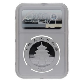 Moneda China 10 Yuans Panda MS 69 Plata 2011 1oz