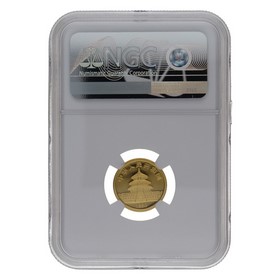 Moneda China 10 Yuans Panda MS 70 Large Date Oro 1990 1/10oz