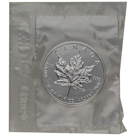 Moneda Canadá 5 Dólares Hoja de Arce Plata 1993 1oz