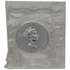 Moneda Canadá 5 Dólares Hoja de Arce Plata 1993 1oz