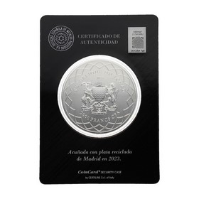 Moneda Chad 5000 Francos Cibeles Plata 2023 1oz