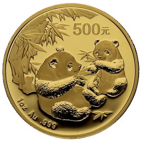 Moneda China 500 Yuanes Panda Oro 2006 1oz