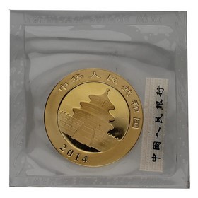 Moneda China 500 Yuanes Panda Oro 2014 1oz