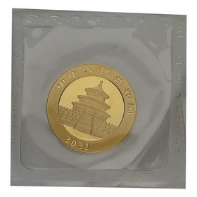 Moneda China 200 Yuanes Panda Oro 2021 15g