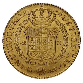 Moneda 2 Escudos Oro 1789 M-Madrid MF 6,80g