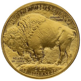 Moneda Estados Unidos 50 Dólares American Buffalo Oro 2018 (/)-Philadelphia F 1oz