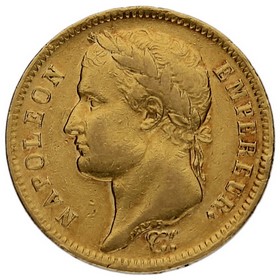 Moneda Francia 40 Francos Oro 1812 A-París 12,85g