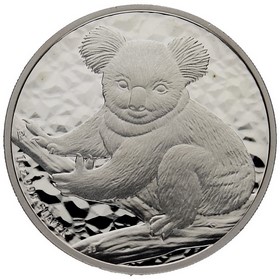 Moneda Australia 1 Dólar Koala Plata 2009 1oz