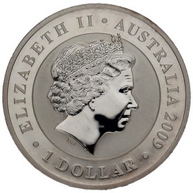 Moneda Australia 1 Dólar Koala Plata 2009 1oz