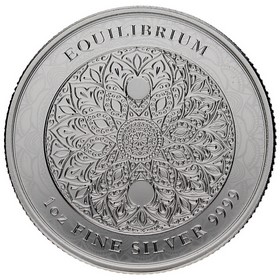 Moneda Niue 2 Dólares Equilibrium Plata 2023 1oz