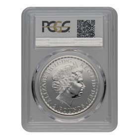 Moneda Reino Unido 2 Libras Britannia PCGS MS68 Plata 2012 1oz