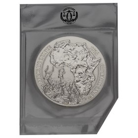 Moneda Ruanda 50 Amafanga Impala Plata 2014 1oz