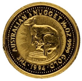 Moneda Australia 15 Dollars Canguro Oro 1994 1/10oz