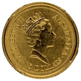 Moneda Australia 15 Dollars Canguro Oro 1994 1/10oz