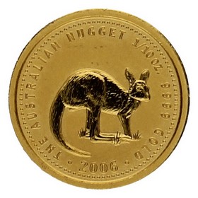Moneda Australia 15 Dollars Canguro Oro 2006 1/10oz