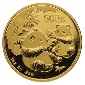 Moneda China 500 Yuans Panda Oro 2006 1oz