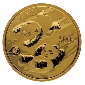 Moneda China 500 Yuans Panda Oro 2022 30g