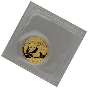 Moneda China 50 Yuans Panda Oro 2015 1/10oz
