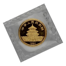 Moneda China 5 Yuans Panda Oro 1990 1/20oz