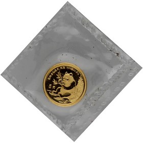 Moneda China 5 Yuans Panda Oro 1991 1/20oz