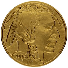 Moneda Estados Unidos 50 Dollars Buffalo Oro 2006 1oz