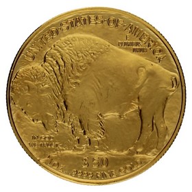 Moneda Estados Unidos 50 Dollars Buffalo Oro 2006 1oz