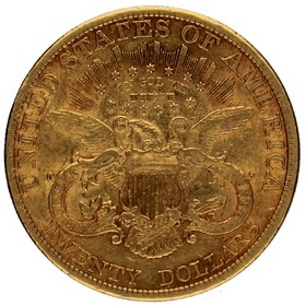 Moneda Estados Unidos 20 Dollars Double Eagle Oro 1897 33,37g