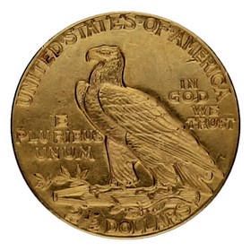 Moneda Estados Unidos 2,5 Dollars Indian Head Oro 1929 4,17g