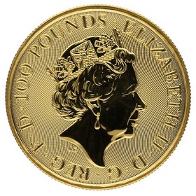 Moneda Reino Unido 100 Pounds Year of the Pig Oro 2019 1oz