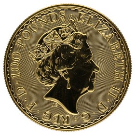 Moneda Reino Unido 100 Pounds Britannia Borde Oriental Oro 2020 1oz