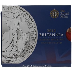 Moneda Reino Unido 2 Pounds Plata 2012 32,45g